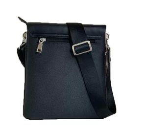 2024 nova moda masculina preto bolsa de ombro designer crossbody couro do plutônio clássico mensageiro sacos casuais bolsas dos homens breve caso