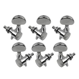 Wholesale guitar tuning pegs parts resale online - 1Set Right Inline Guitar Locking Tuning Pegs Tuner Machine Head for Fender Strat Tele Guitar Parts Replacement Big Butto275f