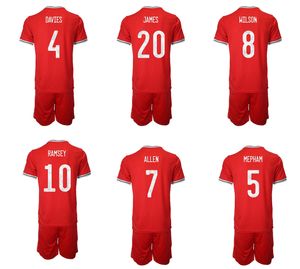 22-23 Set di maglie da calcio personalizzate con pantaloncini negozio online di stivali locali yakuda Dropshipping accettato 10 RAMSEY 11 BALE 9 VOKES 20 JAMES 16 WILSON 7 ALLEN 4 DAVIES wear