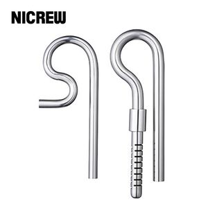 NICREW Chihiros Lily Pipe with Surface Skimmer Inflow and Outflow Stainless Steel rium Accessories for Fish Tank Filter Y200917