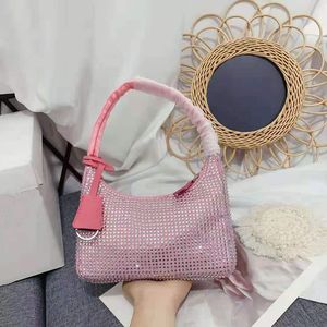 Bolsa de ombro feminina bolsa de luxo bolsas de estilista de luxo janting junk women glitter diamante bolsas noturnas de noite