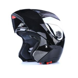 Motorcycle Helmets Helmet Flip Up Sliver Visor Double Riding Racing Casco DOT ECE Chopper Bike
