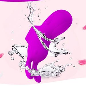 K5DF Vibratore G-Spot Coniglio con Orecchie da Coniglio Asta Realistica e Perline di Piacere per Donna Stimolazione Clitoridea Silicone Rotante