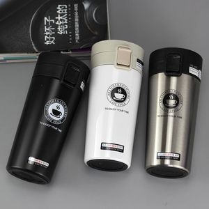 Premium rese kaffemugg rostfritt stål termos tumbler koppar vakuumkolv termo vatten termokap 220617