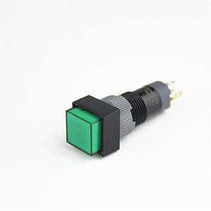 Ana Yuvarlak Yuvarlak Aydınlatılmış 12mm Pushbutton Anahtarları 5 Pinswitch