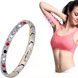 Health Care Magnetic Bracelet Link Weight Loss Anti-Fatigue Therapy Bracelets for Men Women Arthritis Energy Jewelry Gift