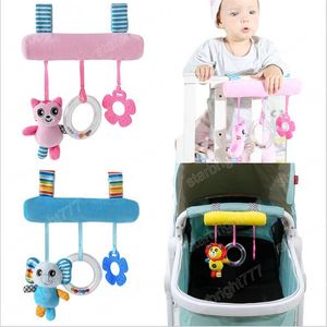 Soft Infant Crib Bed Stroller Toys Spiral Baby Toy For Newborns Car Seat Educational Rattles Baby Towel 0-12 months