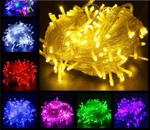 LED Fairy String Lights Garden Garlands Tree Decorations For Home Outdoor Patio Street Diy New Year Decor Waterproof