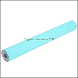 Tapeten Diy Film PVC Selbstklebende Einfarbige Tapete Möbel Des Dhg9D