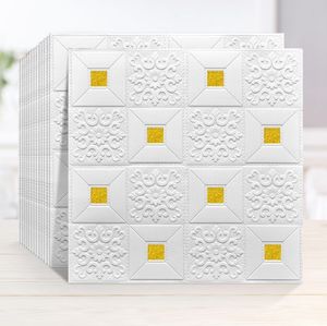 Wall Stickers Foam Brick 3D DIY Self Adhesive Wallpaper Panels Home Decor Living Room Bedroom House Decoration Bathroom