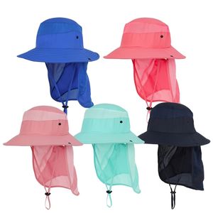 Wholesale infant swim cap resale online - Summer SPF Kids Sun Hat Adjustable Baby Cap for Boys Travel Beach Swim Girl Infant Accessories Children Hats