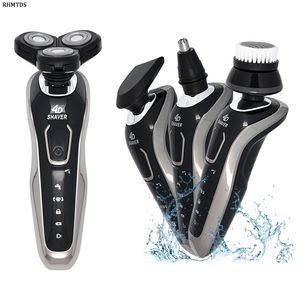 High Quality Electric Shaver Waterproof Fast Charging Men's Shaver Rechargeable Electric Razor Beard Trimmer Shaving Machine 220624