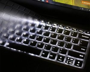 Wholesale lenovo 14 inch laptop resale online - Keyboard Covers XSKN For Lenovo Xiaoxin Chao Inch Laptop Back Light Show Up Clear TPU Cover Skin Protective Film US Layout