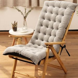 Yastık/dekoratif yastık uzun yastık sallanan sandalye kalınlaşabilir katlanabilir yatar ped kanepe koltuk pedleri bahçe salonu matcushion/dekoratif
