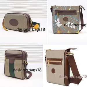 Luksurys projektanci torba messenger zamek błyskawiczny Crossbody Cross Body torebki klasyczne płótno torebki na ramię