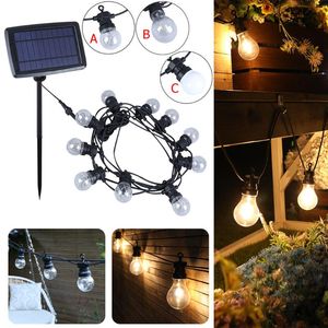 Strings LED String Solar Lamp Power Fairy Lights Patio Lawn Porch Garlands Garden Gate Yard Party Christmas Outdoor Decor D30