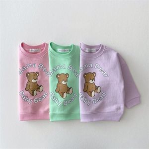 Moletons moletons 1522b roupas de crianças coreanas Candy Candy Sweatershirt S 220824