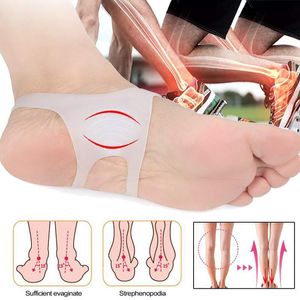 Socks & Hosiery 2pcs Corrector Insoles For O-shaped Legs Flat Feet Pain Relief Plantar Fasciitis No-Slip Heel Pads Orthopedic Insole Foot Ca