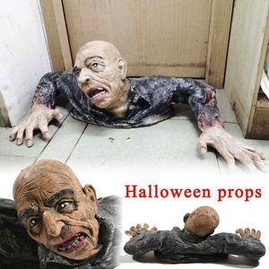 Мода Творческая ползание с привидениями ужасов для дома Страшные украшения на Хэллоуин