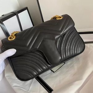 Högkvalitativa Luxurys designers väskor handväska pursar kvinna mode koppling handväska vid poolen felicie kedjepåse singel axelväska