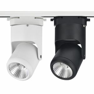 Dimmbare 7W 10W COB LED Schienenlicht LEDs Strahler Beleuchtungskörper für Ladengeschäft Spotbeleuchtung AC110 220V Freies Schiff