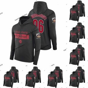 VipCeoA3740 Male Ohio State Buckeyes Seismic Football Hoodie Jersey 97 Joey Bosa Weber Jr. Dwayne Haskins 1 Braxton Miller 2 Cris Carter Archie Griffin