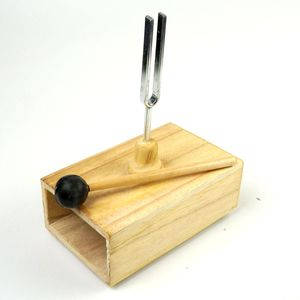 Lab Supplies 512 Hz Tuning Fork With Wooden Resonant Box And Beater For Music Learning