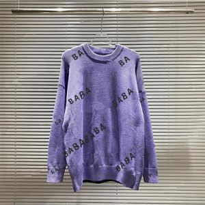 Herrenpullover, Damenpullover, Designer-Damenpullover, Herrenstrick, Rundhalsausschnitt, Herbst, modisch, Buchstabe, schwarz, langärmelig, Kleidung, Pullover, lässig, Übergröße, Top, 20er-Jahre, Winter, hohe Qualität