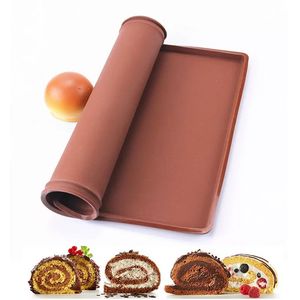 Non-Stick Silicone Baking Mat DIY Macaron Bread Cake Pastry Dessert Making Tools Oven Swiss Roll Pad Bakeware 0616