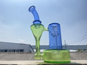 Rökpipor, RBR, Färg med grön och blå, Rökning, Glas Bong