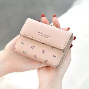 Brieftaschen 2021 Japan und Südkorea Mode Mini 30 % Rabatt Damen Kurze, einfache, multifunktionale Studenten-Kleingeldbörse