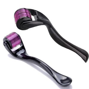 Micro ago 540 Roller Derma Roller Dermaroller Titanio Ricrescita dei capelli Crescita della barba Trattamento anti-perdita dei capelli Diradamento sfuggente