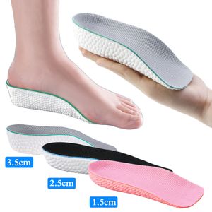 Height Increase Insoles for Women Shoes Flat Foot Arch Support Orthopedic Insoles for Men Sneakers Memory Foam Sports Shoe Pads