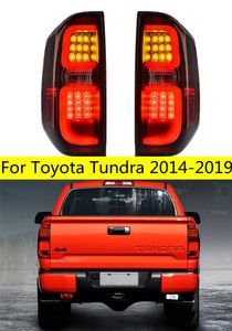TOYOTA TUNDRA TAILLIGHTS ALANTI için Çok Fonksiyonlu LED Kuyruk Işığı 20 14-20 19 Araba LED Sinyal Işıkları Ters Fren Çalıştırma Lambası