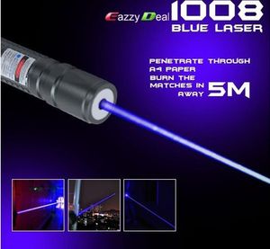 Nowy super potężny wojskowy 10000m 405nm fioletowy niebieski fioletowe wskaźniki laserowe latarki światło belki lazer