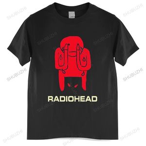 Футболка для мужчин летняя футболка для бренда мужская мода круглая шея Radiohead футболка Amnesiac Регулярно подходит для лета 220809