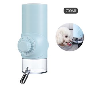 500700ml Pet Cat And Dog Automatic Feeder Can Hang Dog Drinking Water Bottled Slow Feeding Water Container Supplies 210320