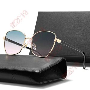 Ny ankomst 2022 Fashion Cat Eye Solglasögon Kvinnor Vintage Metal Mirror Classic Vintage Sun Glasses Female Oculos de Sol Feminino UV400 LUNETTE DE SOLEIL