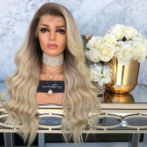 Fashion Long Deep Wave Synthetic Wigs Deep Windy Nature Body Flip