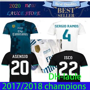 2017 2018 Real Soccer Jersey 17 18 Bale Benzema Modric Retro Football Shirts Vintage Isco Maillot Sergio Ramos Ronaldo Madrids Camiseta