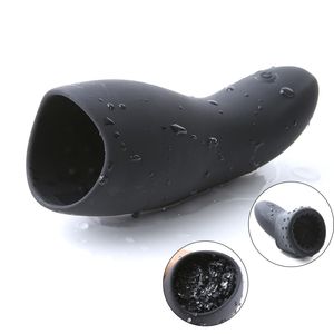 10 Velocità Masturbator Cup Vibratori Stimolare Glande Stamina Trainer Pene Massaggiatore Ginnico Ritardo Eiaculazione giocattoli sexy per Gli Uomini