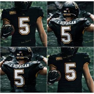 Nik1 NCAA College Jerseys Appalachian State Mountaineers 7 Trey Cobb 13 Kaiden Smith 73 Cole Garrison 6 Camerun Peoples Custom Football Stitched