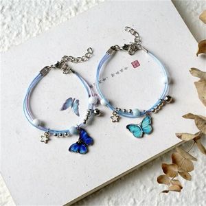 Metal Drip Glaze Pendant Bracelet Hand-Wowen Charms Gift Bracelets Bangles For women Girl Children GC1204