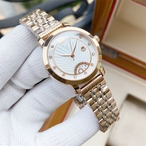 Orologio da donna con movimento al quarzo alla moda, cassa in acciaio inossidabile 316l con specchio in zaffiro da 30 mm, con orologi classici di alta qualità, orologio di lusso da donna Montre De Luxe Btime