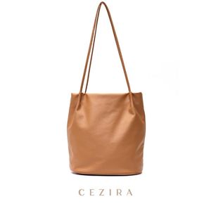 Akşam çantaları marka yıkanmış pu vegan deri kova omuz çantası kadınlar için basit tasarım gündelik günlük çanta kadın yumuşak alışveriş yapan çantalı