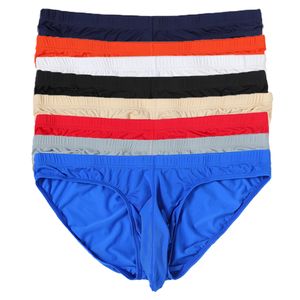 Roupa íntima masculina luxuosa cueca de cueca a bolsa de bulge de elefante elefante, gelo de seda sem costura e sexy sexy, gavetas de maricas gays Kecks Thong 4bmb