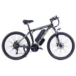 SMLRO C6 Electric Mountain Bike 500W 26 -дюймовый электрический велосипед со съемной батареей 48 В 13 Ач.