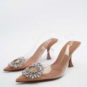 Sommer Nette Spitze Sandalen Frauen Transparente High Heels Hausschuhe Frau Elegante Sandalen Shiny Sexy Pumps