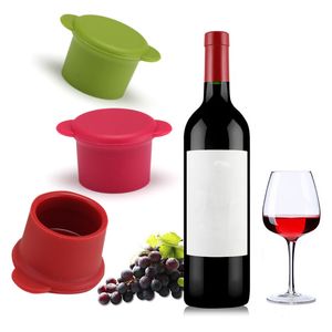 5*2.5cm Reusable Wine Beer Cover Bottle Cap Silicone Stopper Beverage For Home Bar Stopper-Cover Kitchen Barware