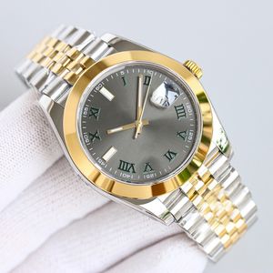 Gold Ladies watch 36mm automatic 904L stainless steel 41mm luxury designer ST9 sapphire waterproof couple watch grey dial Montre De Luxe DHgate Wristwatches 007